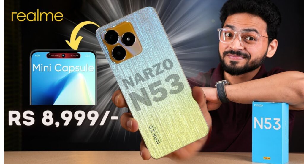 Realme Narzo N53 Cheapest Smartphone