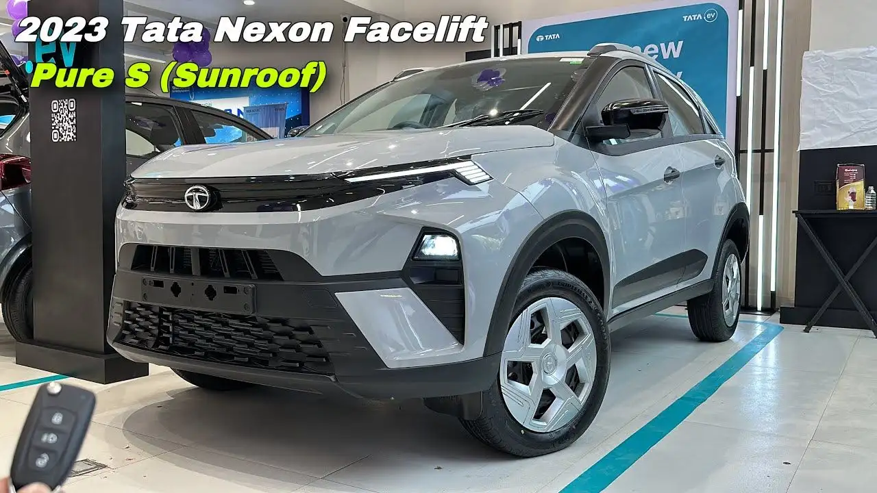 Tata Nexon Facelift 2023 Pure S